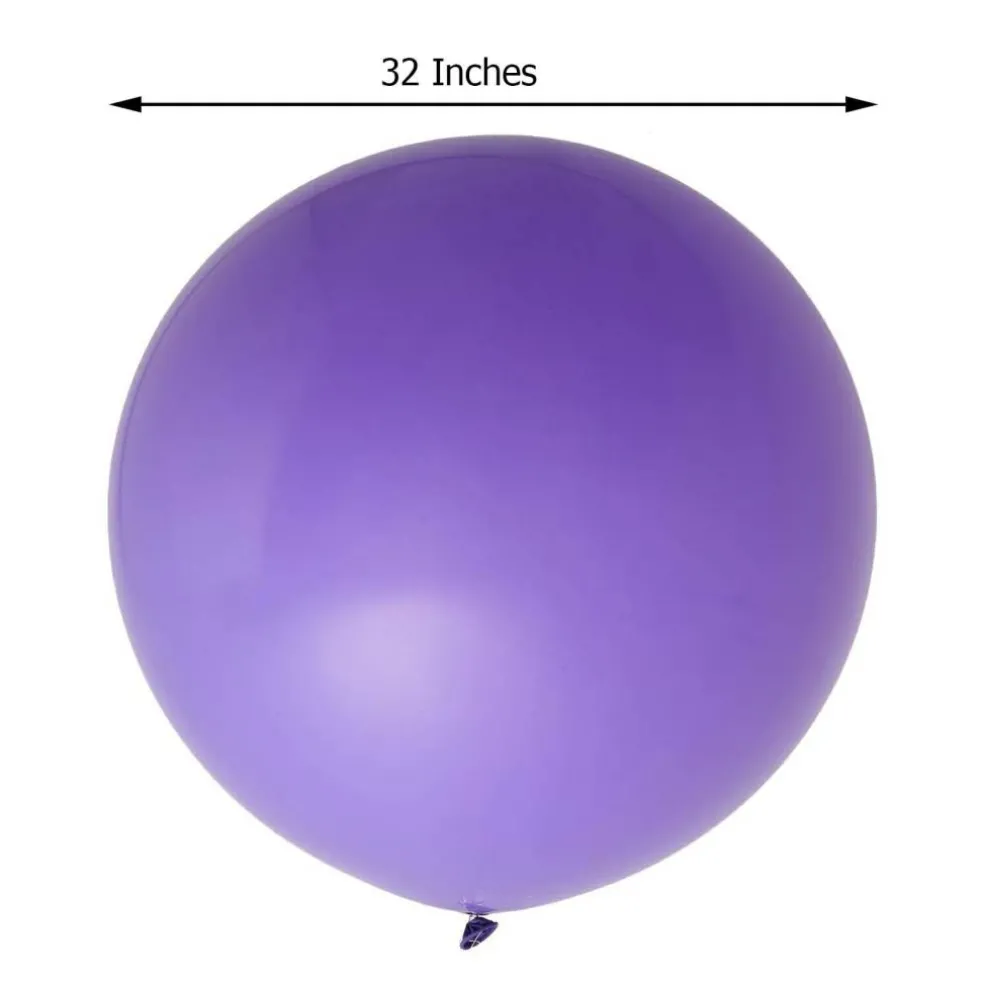 32-Inch Large Matte Latex Balloons