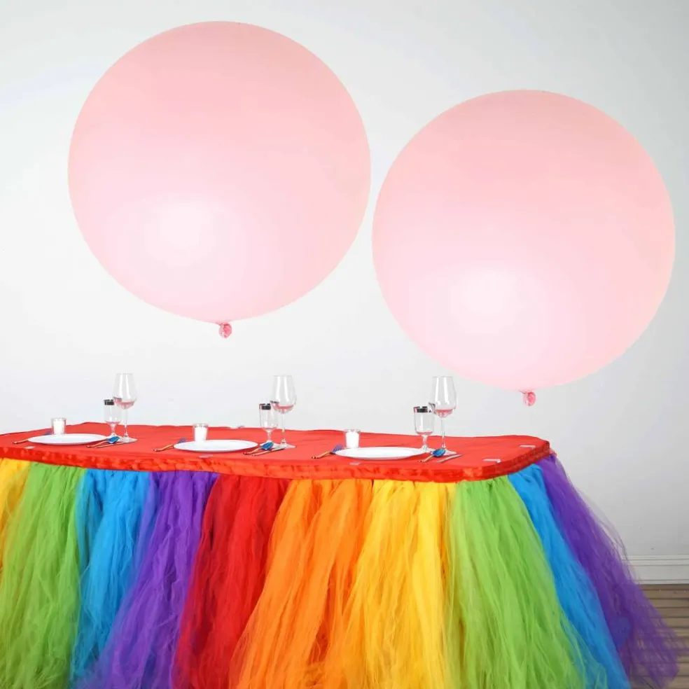 32-Inch Large Matte Latex Balloons