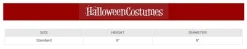 6-Inch Nightmare Before Christmas Barrel Light Up Pumpkin Prop