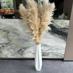 55" inch Scarcity Natural Pampas Grass Decor Tall, pompas Grass, Tall Pampas Grass for Wedding, Party, Farmhouse, Boho Home Decor