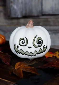 5 Inch Swirly Light Up Jack O' Lantern Decoration
