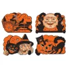 9 Inch Vintage Halloween Cutouts 4/Pkg
