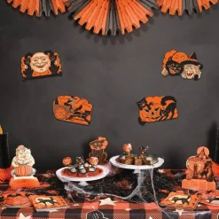 9 Inch Vintage Halloween Cutouts 4/Pkg
