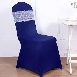 10-Inch wide Big Payette Sequined Chair Sashes