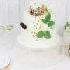 14 in Clear Round Acrylic CAKE STAND Display Box Pedestal Riser Party Events