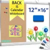 3-in-1 Combination Magnetic Calendar Whiteboard & Corkboard