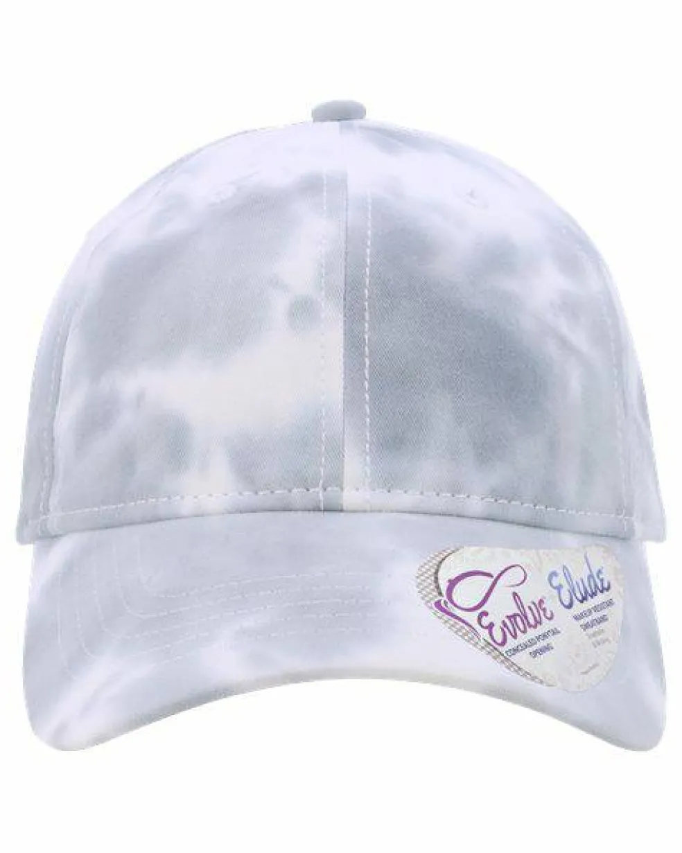 Infinity Her Womens Garment Washed Fashion Print Cap Free Shipping