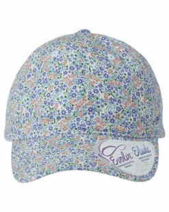 Infinity Her Womens Garment Washed Fashion Print Cap Free Shipping