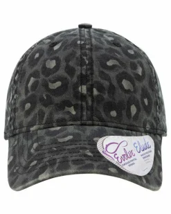 Infinity Her Womens Garment Washed Fashion Print Cap Free Shipping
