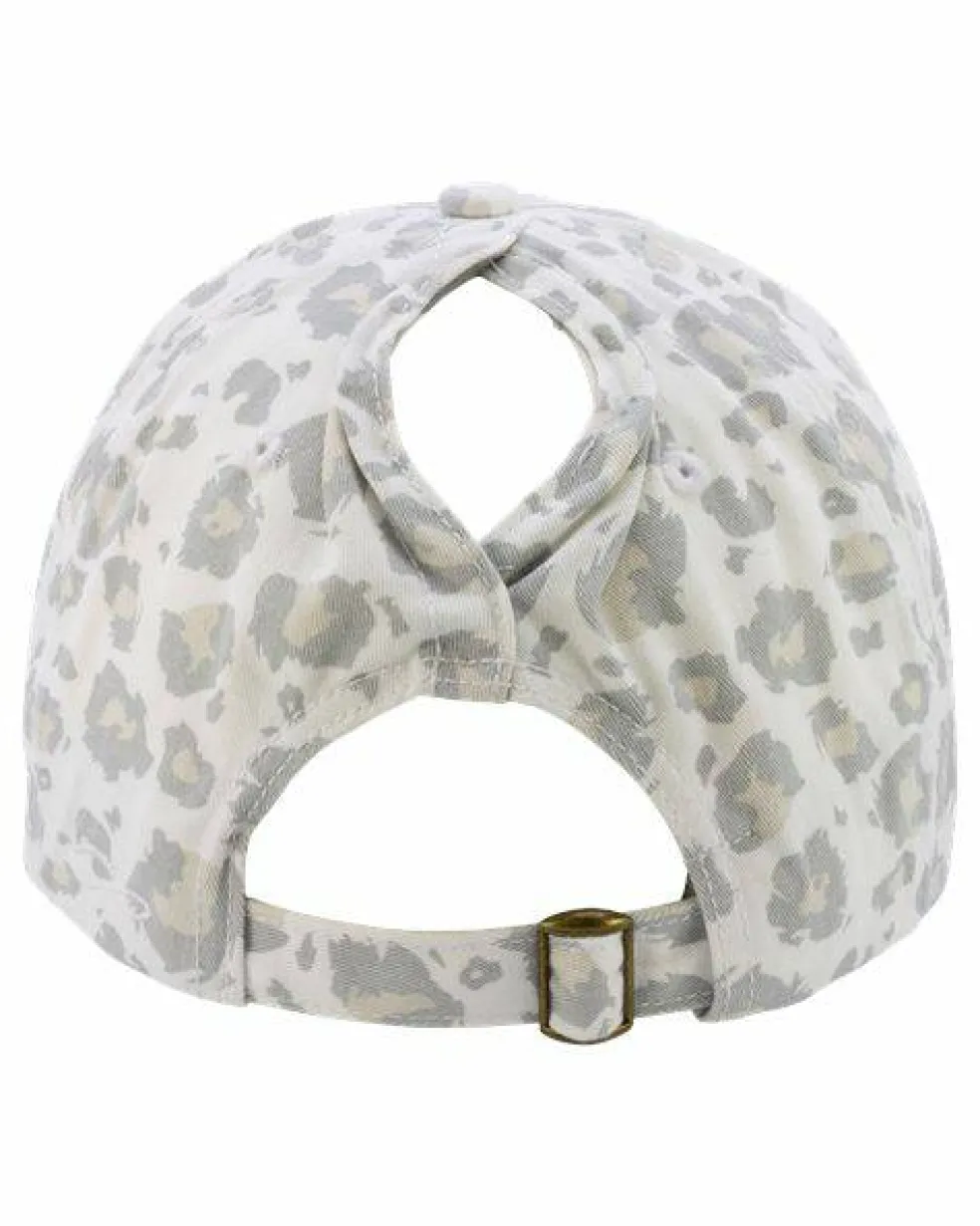 Infinity Her Womens Garment Washed Fashion Print Cap Free Shipping