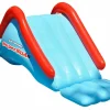 Inflatable Blue Super Swimming Pool Slide   17-Inch