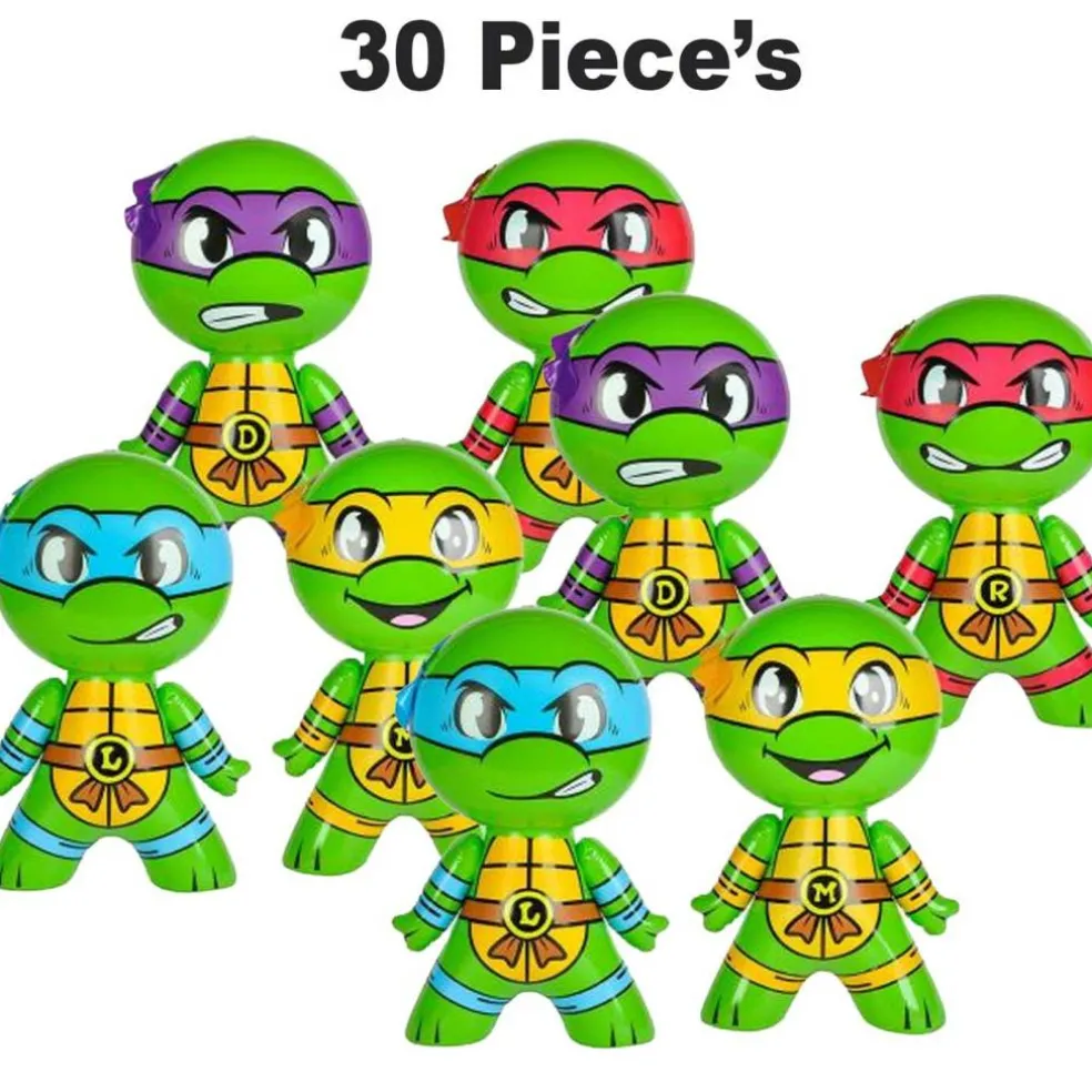 Inflatable Ninja Turtle Character Toy 24 Inch Assorted