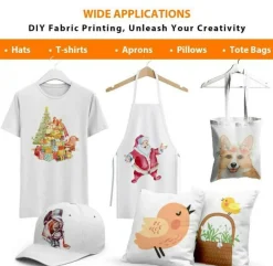 Ink Jet Transfer Paper for Light Fabris Sheets 8.5