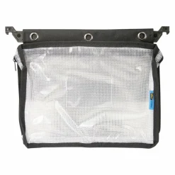 Innovative Storage Designs Clear Mesh Expanding Zipper Pouch