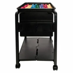 Innovative Storage Designs Folding Mobile File Cart