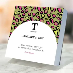 2027 365 Inspiring Women Daily Desktop Calendar