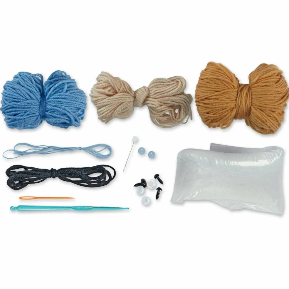 Intermediate Bear Amigurumi Crochet Kit by Loops & Threads®