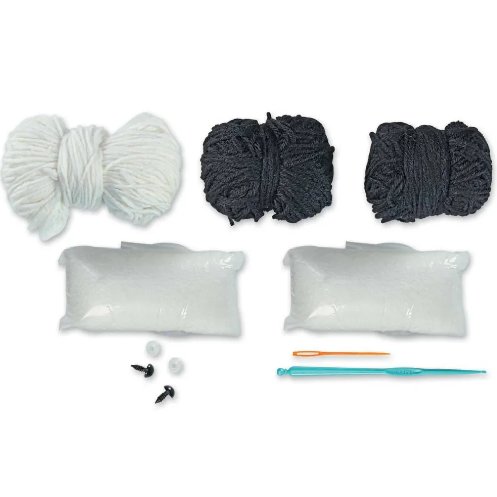 Intermediate Zebra Amigurumi Crochet Kit by Loops & Threads®