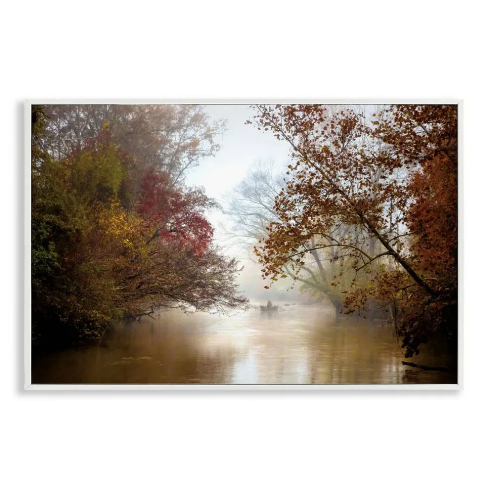 In The Mist Of Autumn Framed Giclee Art