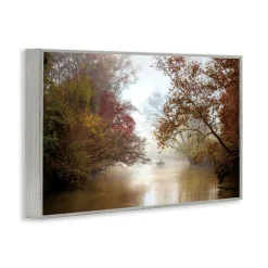In The Mist Of Autumn Framed Giclee Art
