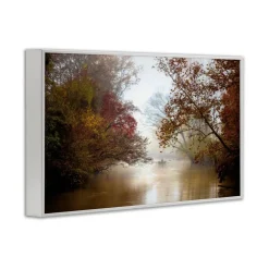 In The Mist Of Autumn Framed Giclee Art