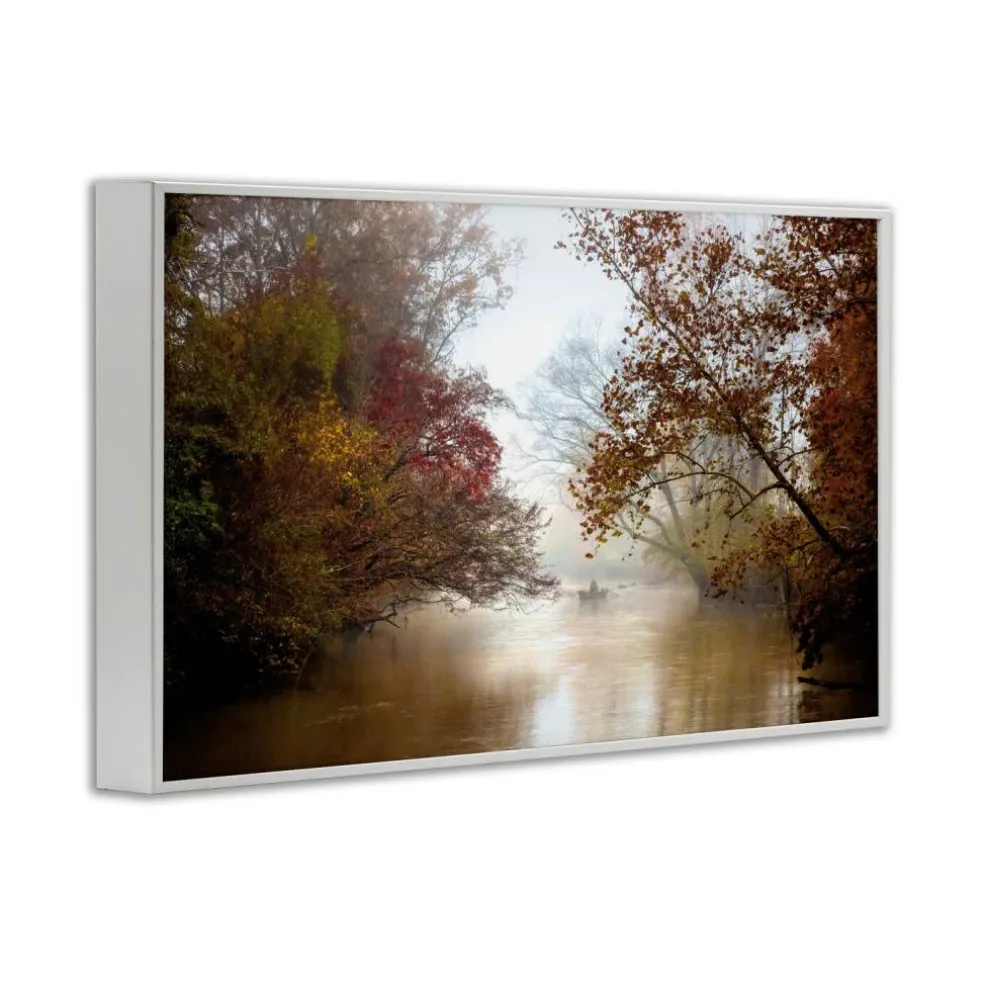In The Mist Of Autumn Framed Giclee Art