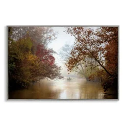 In The Mist Of Autumn Framed Giclee Art