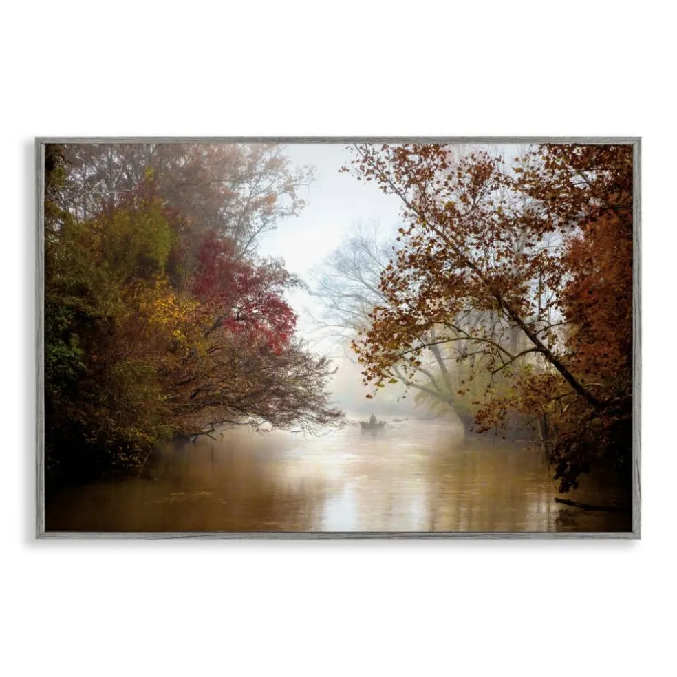 In The Mist Of Autumn Framed Giclee Art
