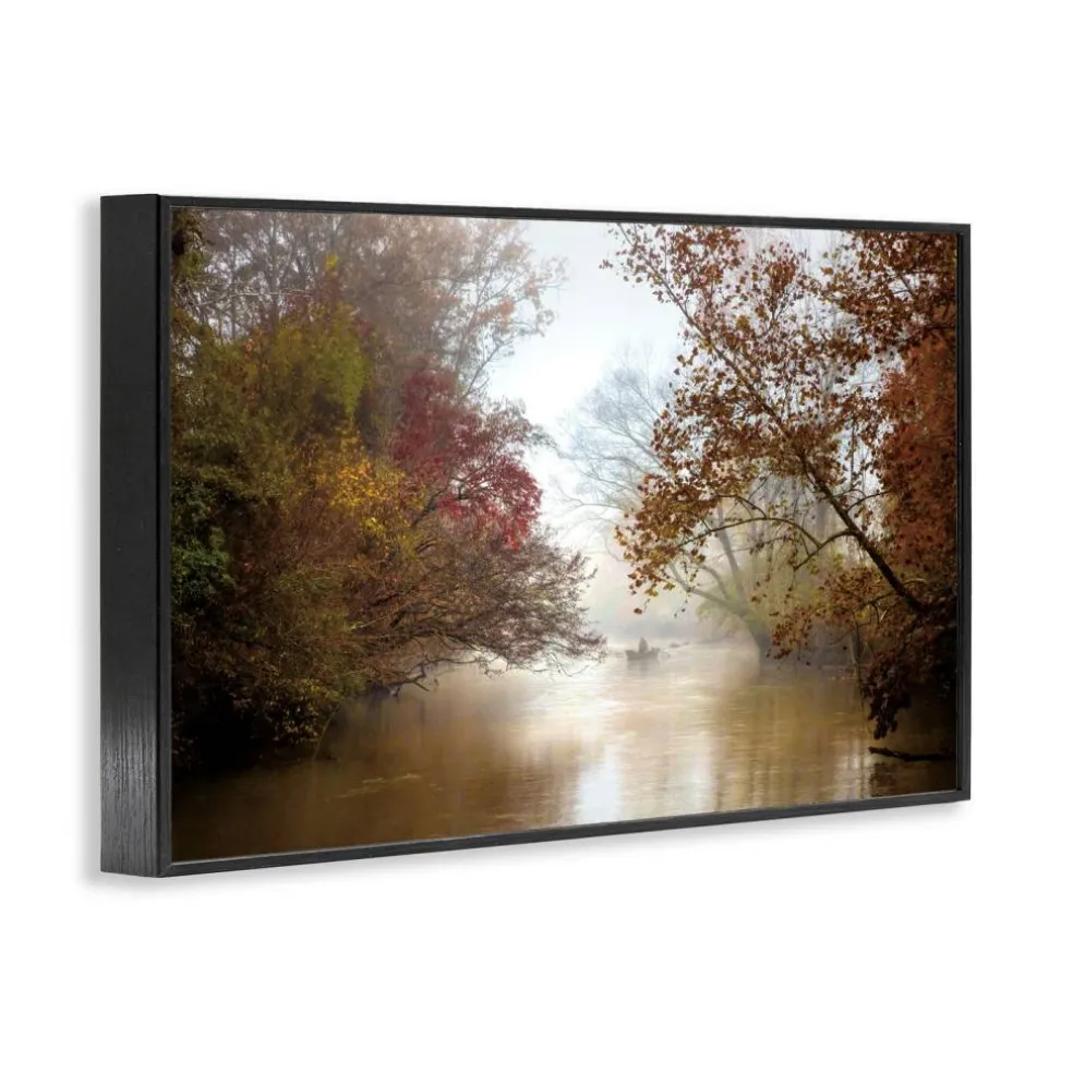 In The Mist Of Autumn Framed Giclee Art