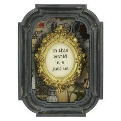 6.75" In This World Shadow Box Tabletop Décor by Ashland®