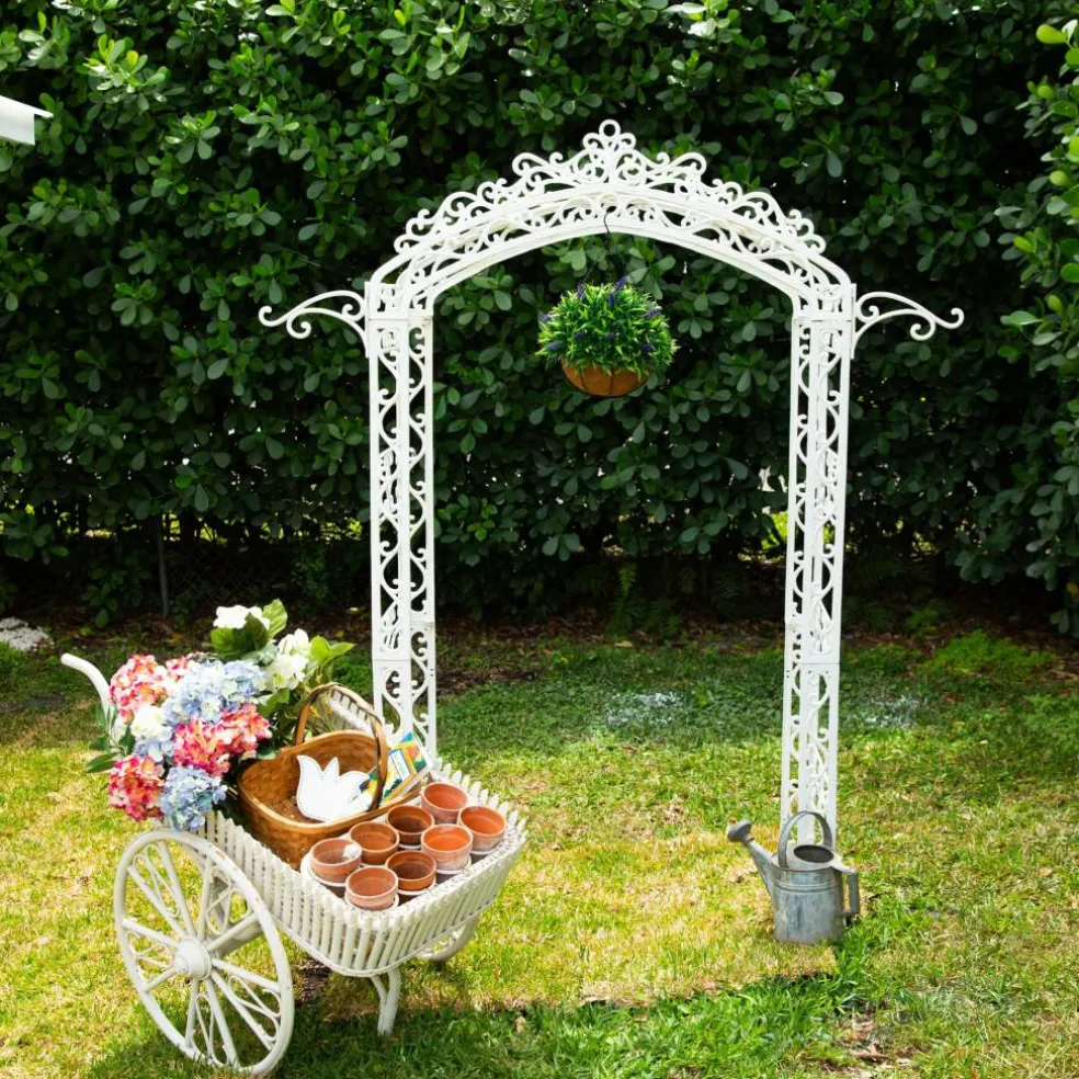 18in. UV Resistant Artificial Lavender Hanging Basket (Indoor/Outdoor)
