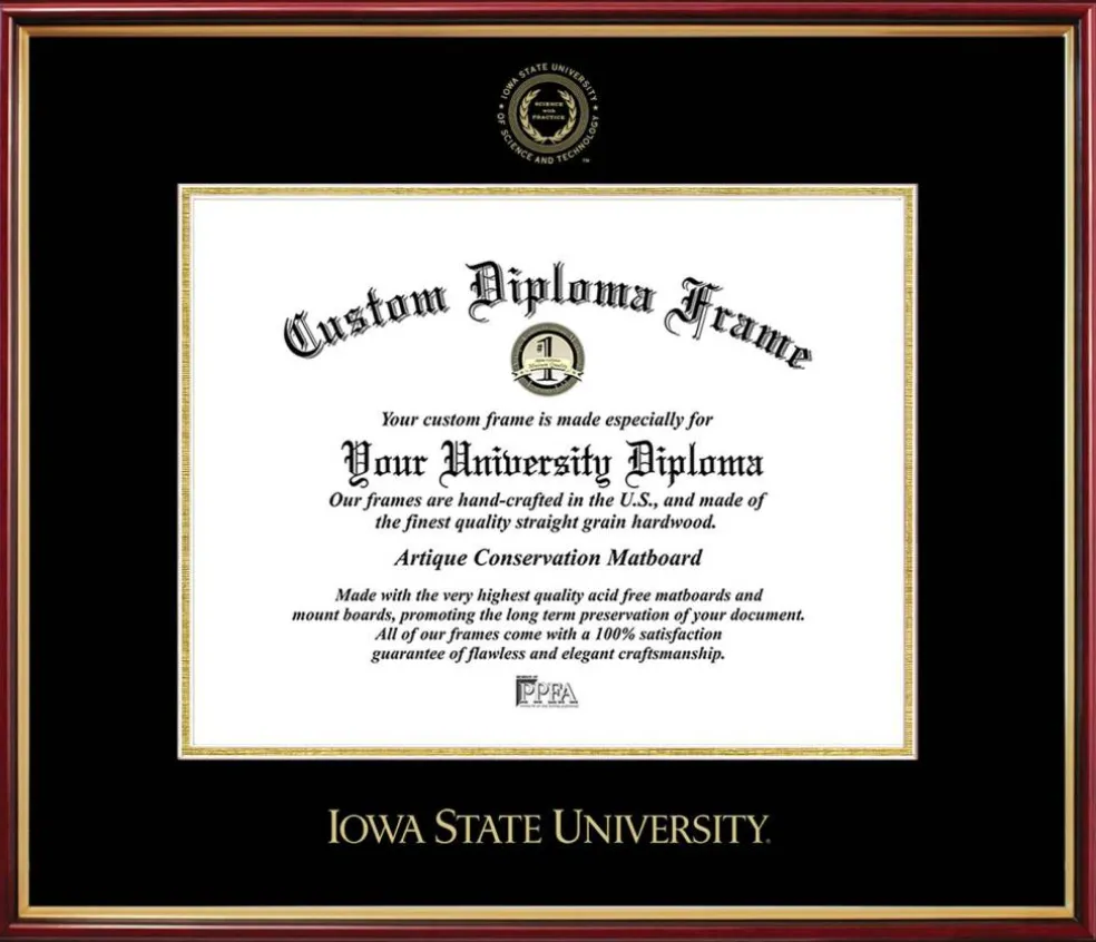 Iowa State University Petite Diploma Frame