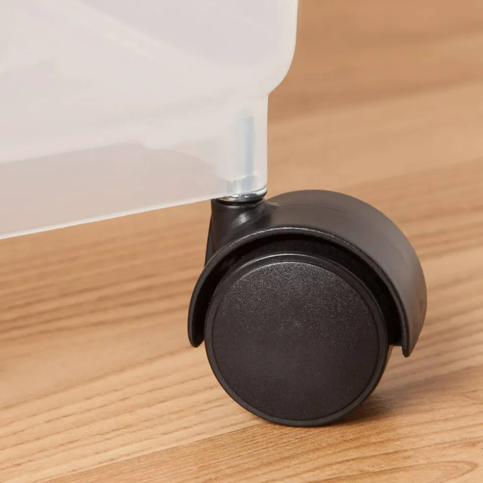 IRIS Airtight Pet Food Storage Containers with Attachable Casters