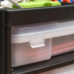 IRIS Black 5-Case Scrapbook Cart