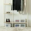 Iris® Clear Small Stacking Drawer, 4ct.