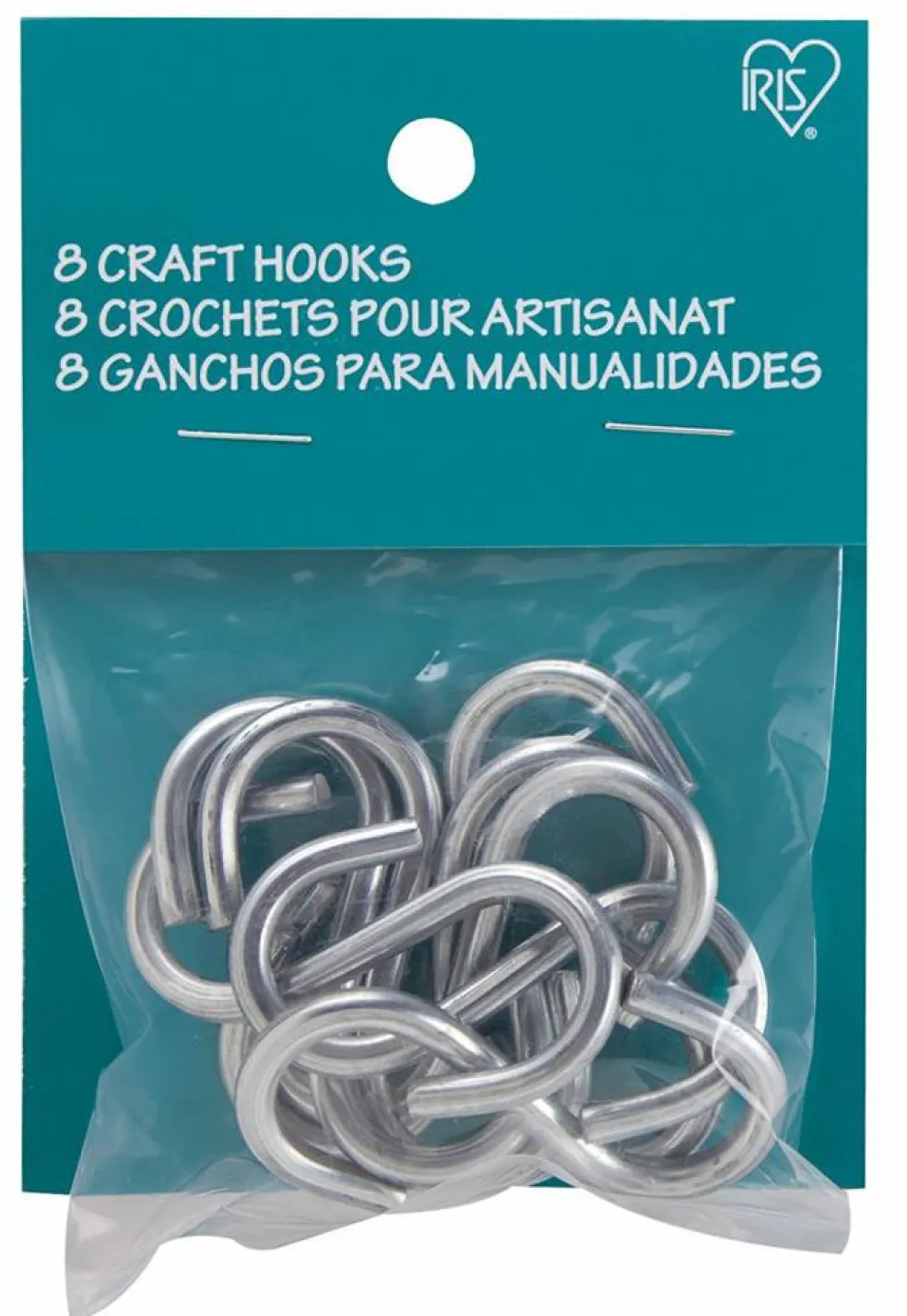 IRIS Hobby Hanger Craft Hooks, Silver