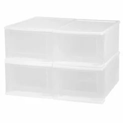 Iris® Medium Stacking Drawer, 4 Pack