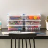 Iris® 2.4 qt. Clear Latching Storage Totes, Set of 6