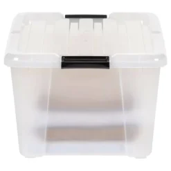 IRIS® 45qt. Clear Latching Storage Boxes, 4ct.