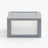 Iris® 13qt. Gray Stackable Drawer, 4 Pack
