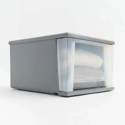 IrisĀ® 17qt. Gray Stacking Drawer, 3 Pack
