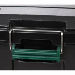 IRIS® Remington® 82qt. Black Store-It-All Utility Totes with Buckle Lids, 4ct.