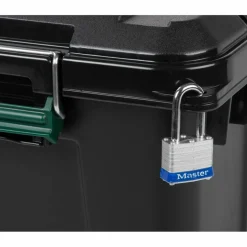 IRIS® Remington® 82qt. Black Store-It-All Utility Tote with Buckle Lid