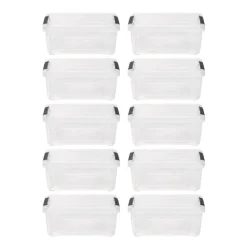 IRIS Stack & Pull™ Plastic Storage Boxes