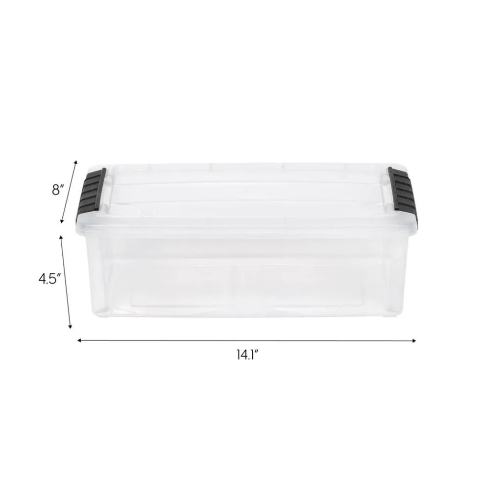 IRIS Stack & Pull™ Plastic Storage Boxes