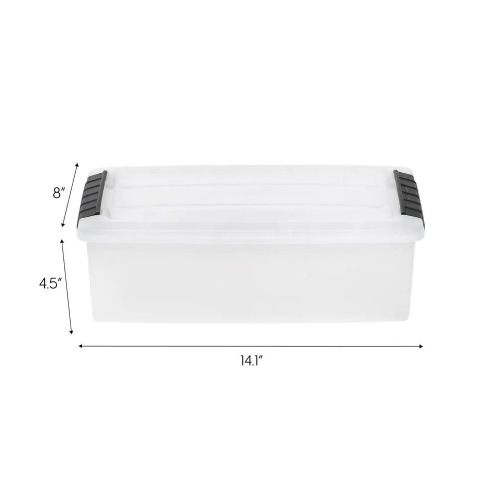 IRIS Stack & Pull™ Plastic Storage Boxes