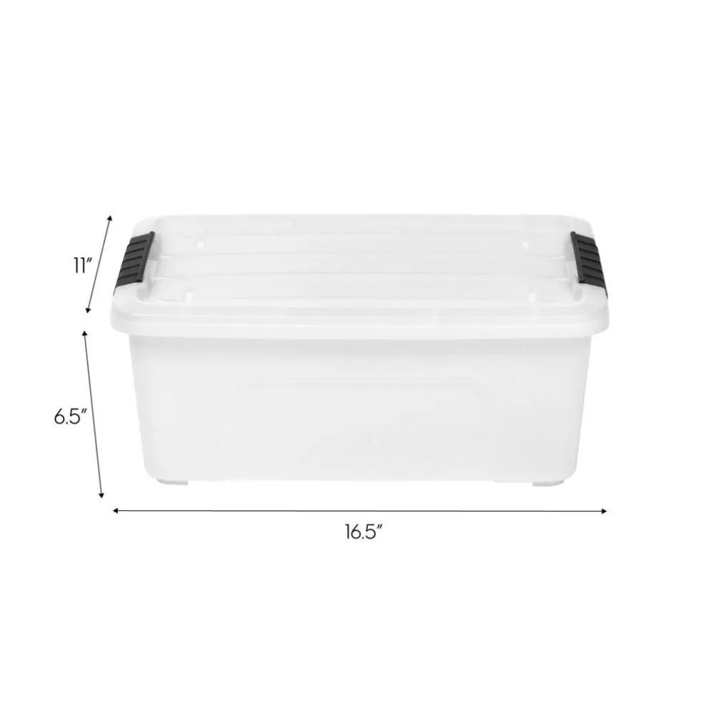 IRIS Stack & Pull™ Plastic Storage Boxes