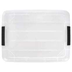 IRIS Stack & Pull™ Plastic Storage Boxes