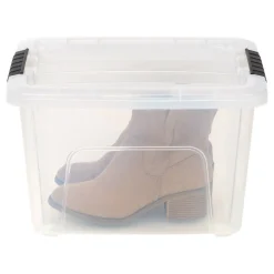 IRIS Stack & Pull™ Plastic Storage Boxes