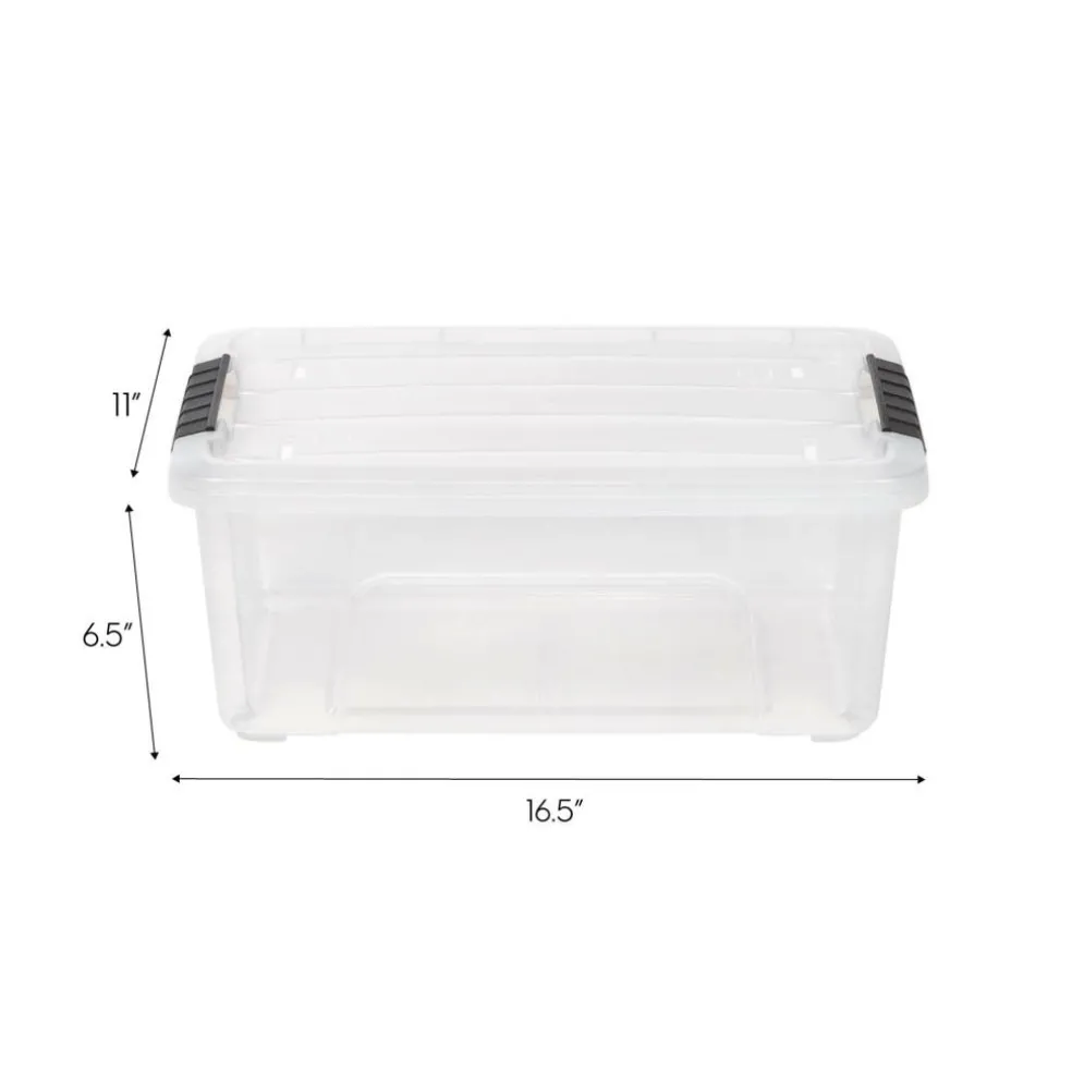IRIS Stack & Pull™ Plastic Storage Boxes